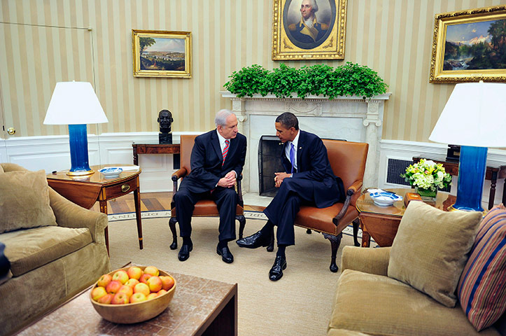 Washington talks: Barack Obama meets Israeli Prime Minister Benjamin Netanyahu