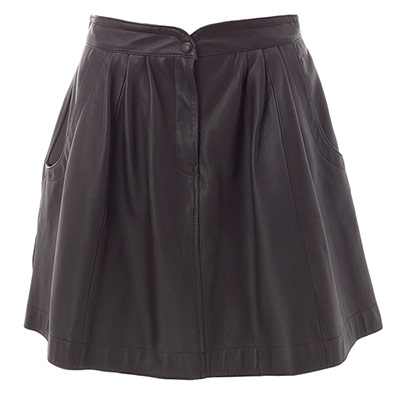 Key trends: Leather: Skirt