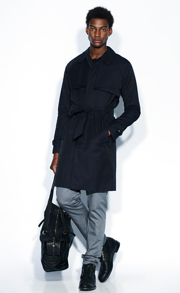 line-up: ASOS Black: Trench coat