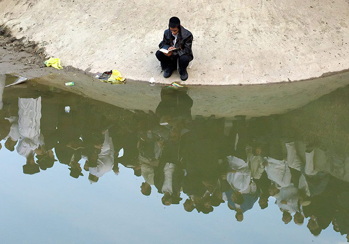 24 hours in pictures: The Orthodox Jews mark the Rosh Hashanah in Uman