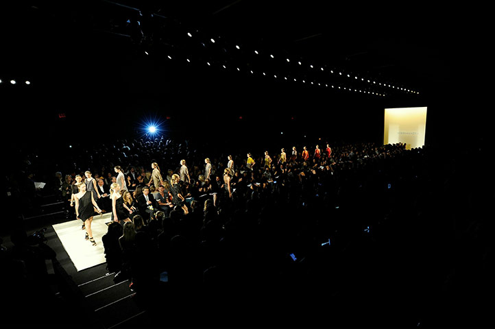 New York Fashion: The atmosphere at the BCBG Spring 2011 fashion show
