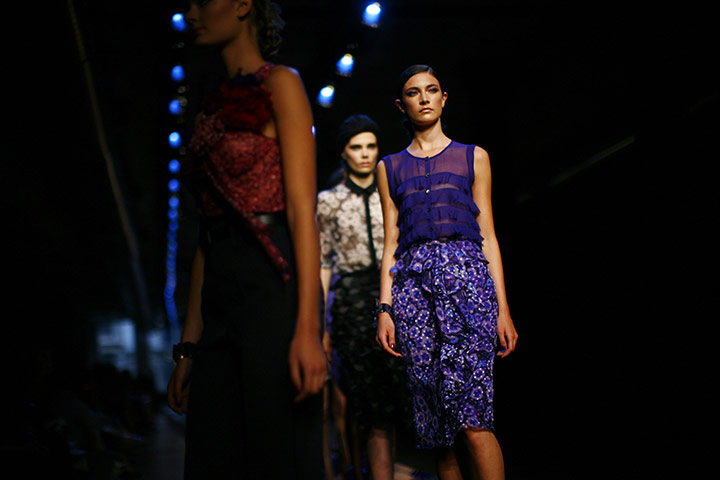 New York Fashion: Models present creations from the Jason Wu Spring 2011 collection