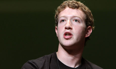 Mark Zuckerberg 2010. Facebook CEO Mark Zuckerberg