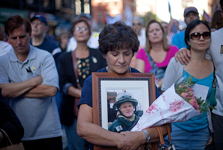 Ground Zero Mosque: Rally against the proposed Islamic centre and mosque