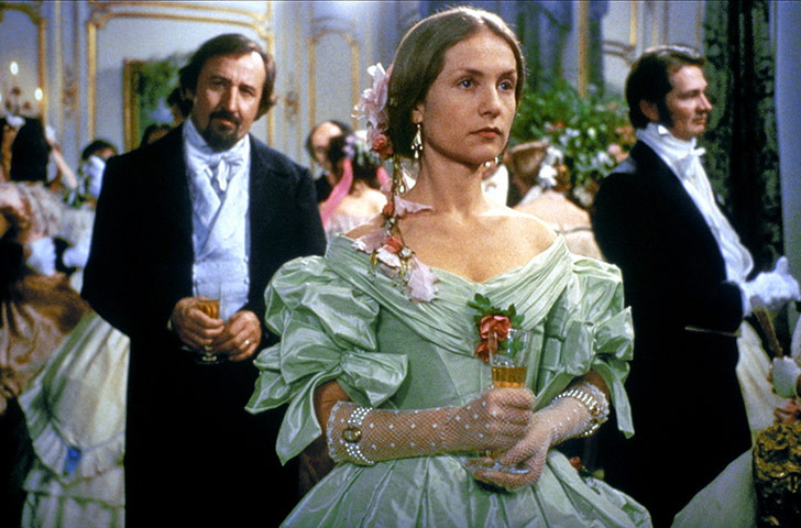 Claude Chabrol: 1991: Jean-Francois Balmer & Isabelle Huppert in 'Madame Bovary'