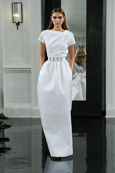 Victoria Beckham's spring collection 2011 at New York fashion week