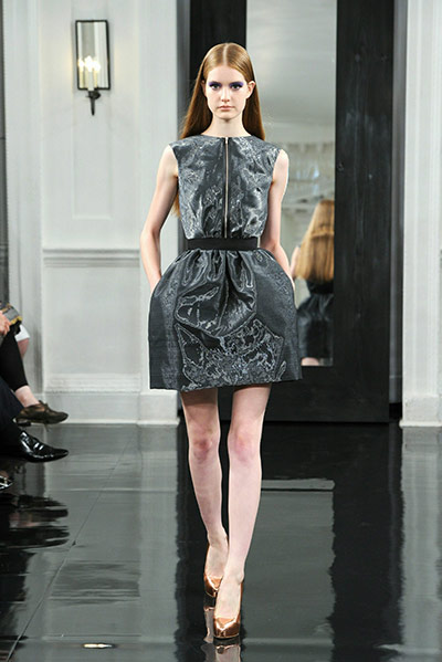 NY fashion week: Victoria Beckham's spring collection 2011