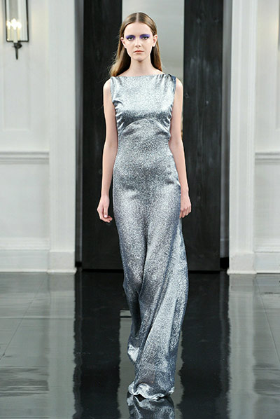 Victoria Beckham's spring collection 2011 at New York fashion week