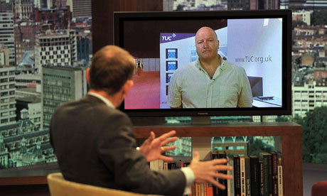 Bob Crow on The Andrew Marr Show