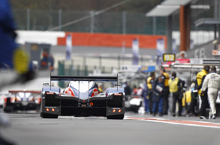 lemans: Peugeot's three works 908s 