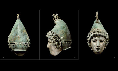 The Crosby Garrett Helmet, a Roman bronze cavalry parade helmet