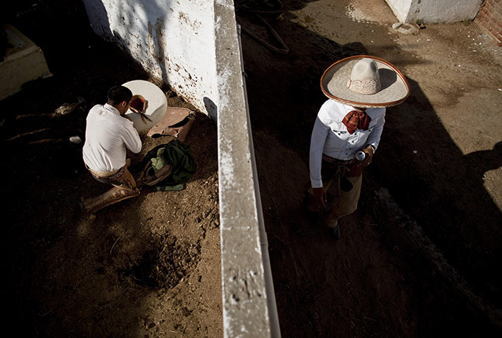 24 hours in pictures: Bicentennial Charreada in Mexico