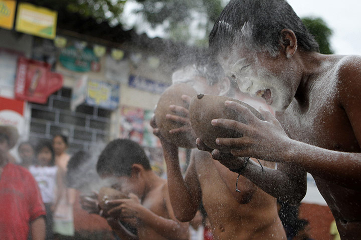 24 hours in pictures: celebrations in Panchimalco, El Salvador