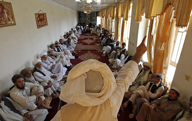 24 hours in pictures: Mullah Tarakhel campaigns in Kabul