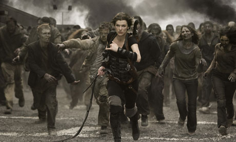 Milla Jovovich in Resident Evil Afterlife which had the seventhbiggest 