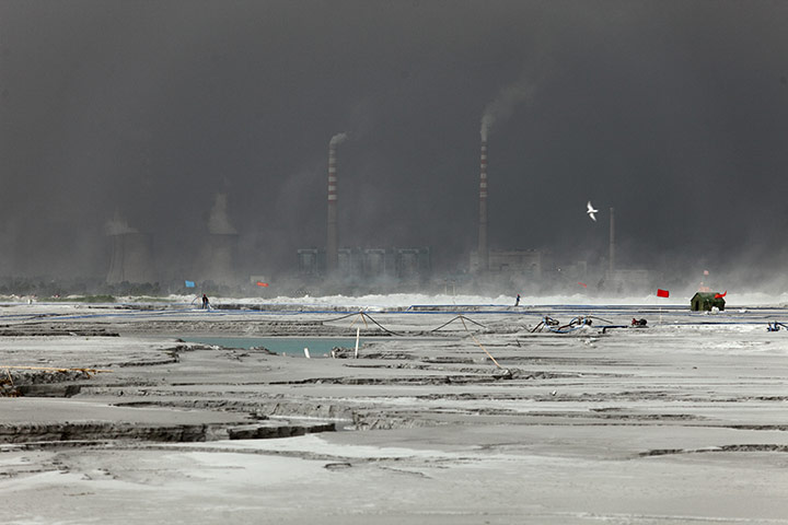 Coal Ash pollution: Shuozhou, Shanxi province, China