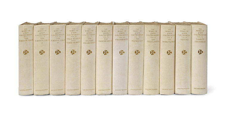 Lehman Brothers auction: Lot 1049 GALSWORTHY, John. The Works. The Manaton Edition. 