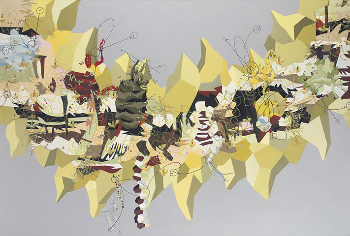 Lehman Brothers auction: Lot 1295 Matthew Ritchie (b. 1964) Holly Smoke