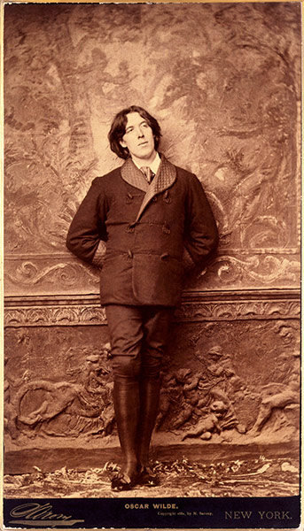 The Cult of Beauty: Oscar Wilde by Napoleon Sarony, 1882 