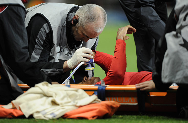 Man Utd v Rangers: Antonio Valencia's ankle injurie