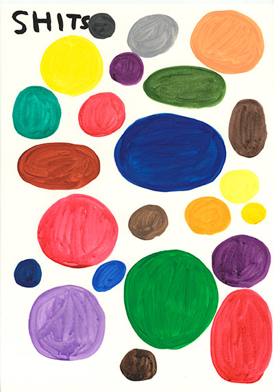 show and tell: Shrigley: drawing