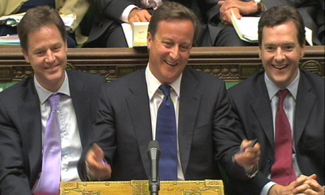 David Cameron during Prime minister's questions