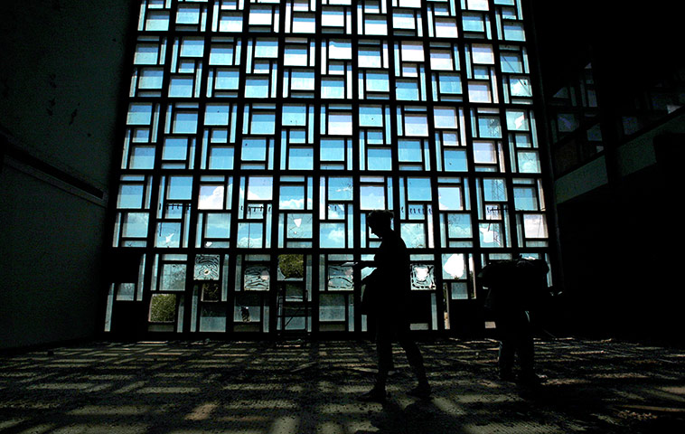 24 hours in pictures: the abandoned Nicosia airport terminal