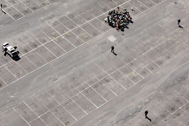 24 hours in pictures: Students protest at National University in Buenos Aires, Argentina