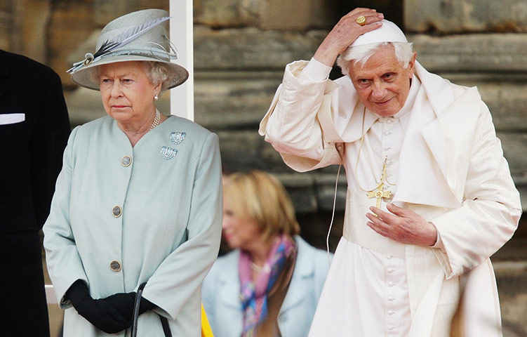Pope arrives in Scotland: Papal visit to UK - Day One