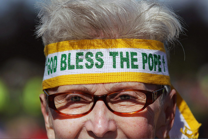 Pope day one: His Holiness Pope Benedict XVI Pays A State Visit To The UK - Day 1