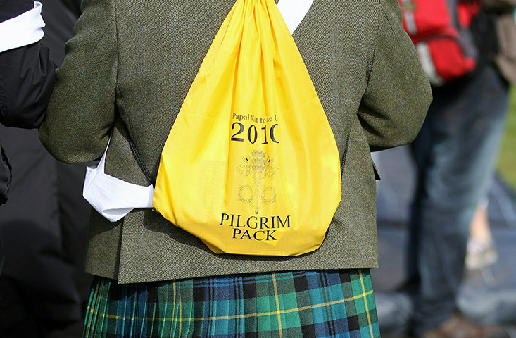 Pope day one: His Holiness Pope Benedict XVI Pays A State Visit To The UK - Day 1