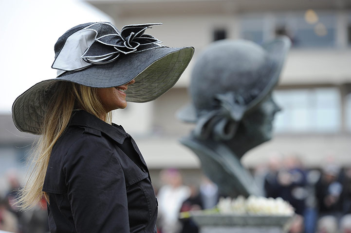 Wacky Hats: Cheltenham National Hunt racing festival, day three