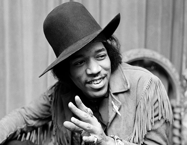 Wacky Hats: Jimi Hendrix Experience Hats Gallery
