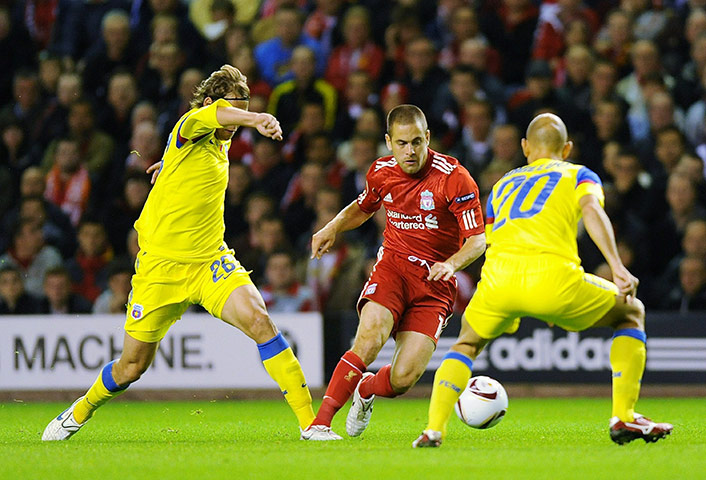 Europa Cup: Joe Cole continues to be a thorn in the Romanians' side 