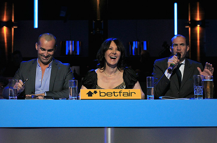 Newsroom's Got Talent: Judges Louie Spence, Arlene Phillips and Johnny Vaughan 