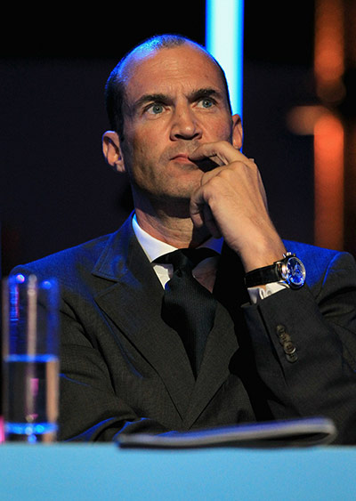 Newsroom's Got Talent: Judge Johnny Vaughan during Betfair's 'Newsroom's Got Talent'