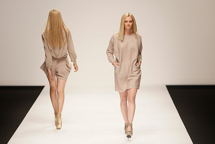 London Fashion Week: Outfits by designer Maria Grachvogel during London Fashion Week