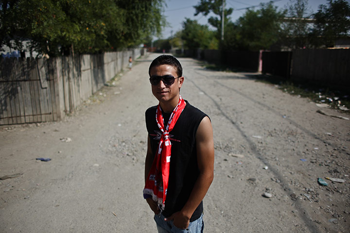 Roma in Romania: A Roma teenager who has returned from France