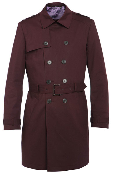 Key trends: Coats: Trench coat