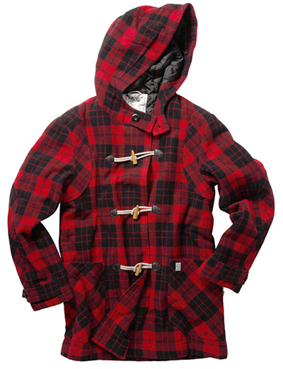 Key trends: Coats: Lumberjack coat