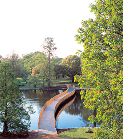 John Pawson Design: Sackler Crossing, Royal Botanic Gardens, Kew, May 2006 by John Pawson