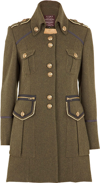 Key trends: women's coats: Military coat