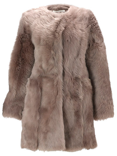 Key trends: women's coats: Sheepskin coat