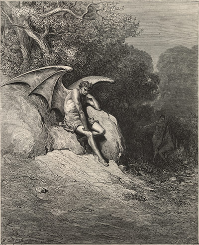 10 best: Devils: <Him, Fast Sleeping, Soon He Found> by Gustave Dore