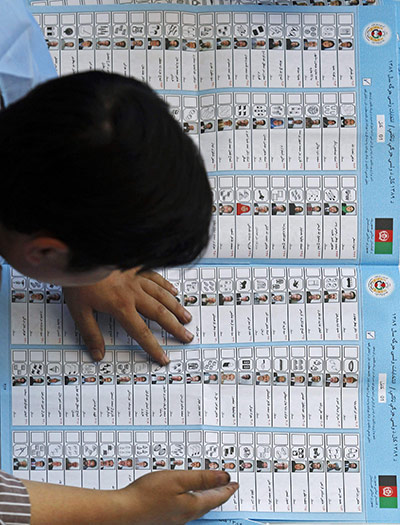 Afghanistan Elections: Afghanistan Elections