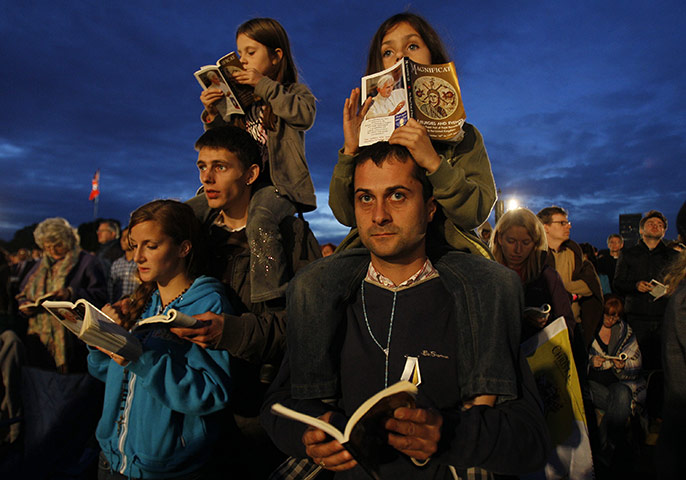 Pope UK visit: Day three: Pope Benedict XVI's UK visit: Day three