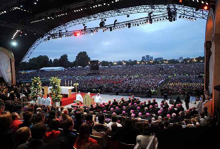 Pope UK visit: Day three: Pope Benedict XVI's UK visit: Day three
