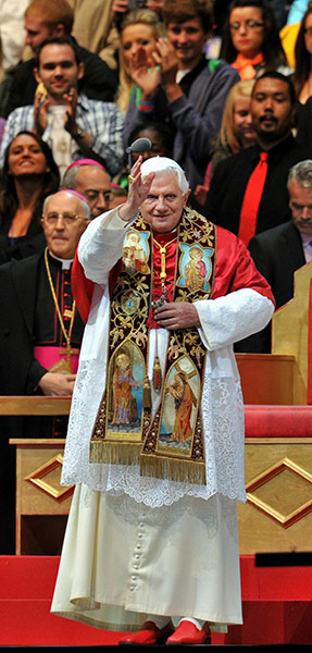 Pope UK visit: Day three: Pope Benedict XVI's UK visit: Day three