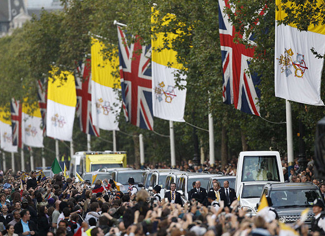 Pope UK visit: Day three: Pope Benedict XVI's UK visit: Day three