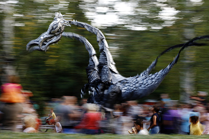 24 hours in pictures: Puppet Fair  Sofia